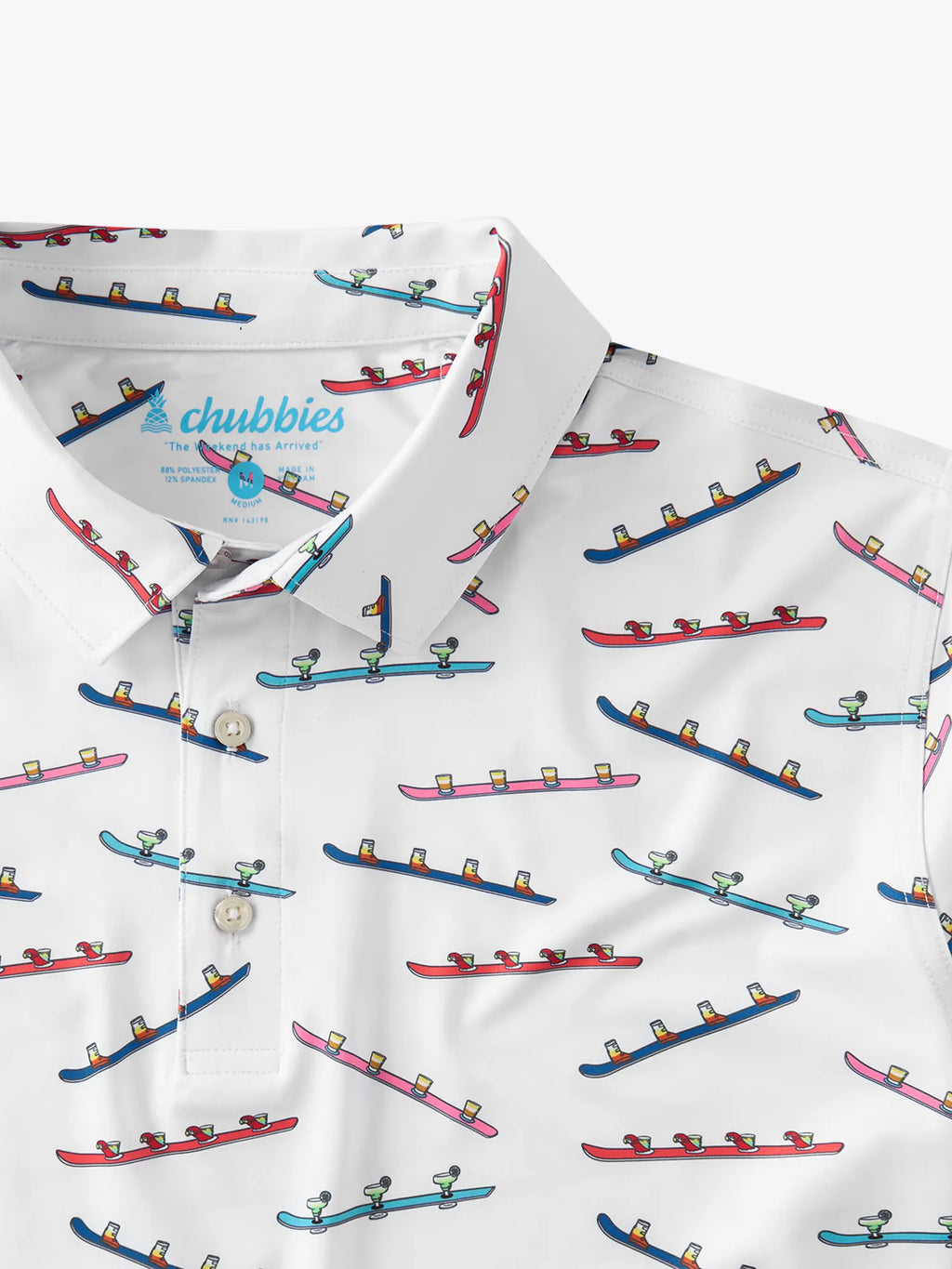 The Blue Bird Shot Ski Day (Performance Polo)