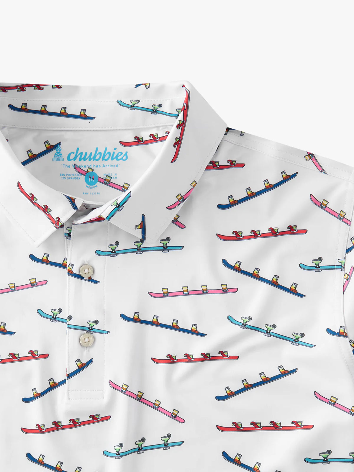 The Blue Bird Shot Ski Day (Performance Polo)