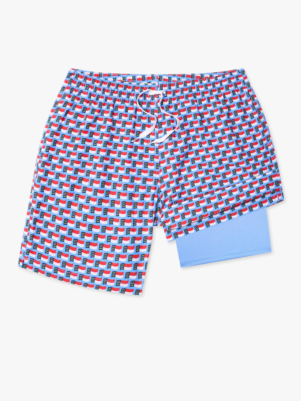 The Blue Ridge Bliss 7" (Classic Lined Swim Trunk)
