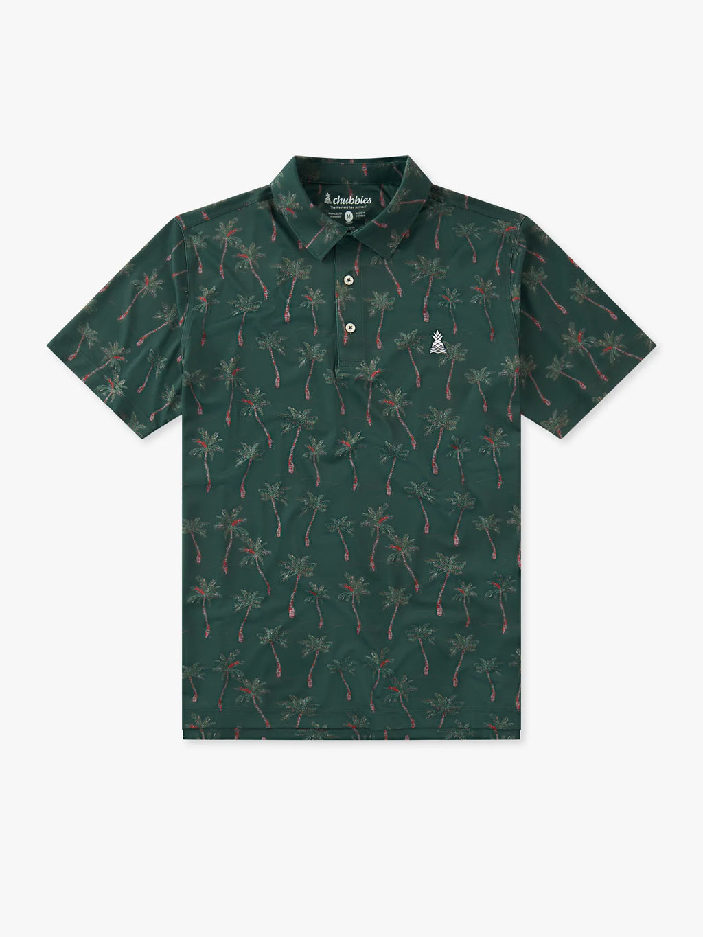 The Brushstroke Palm- Green (Range Polo)