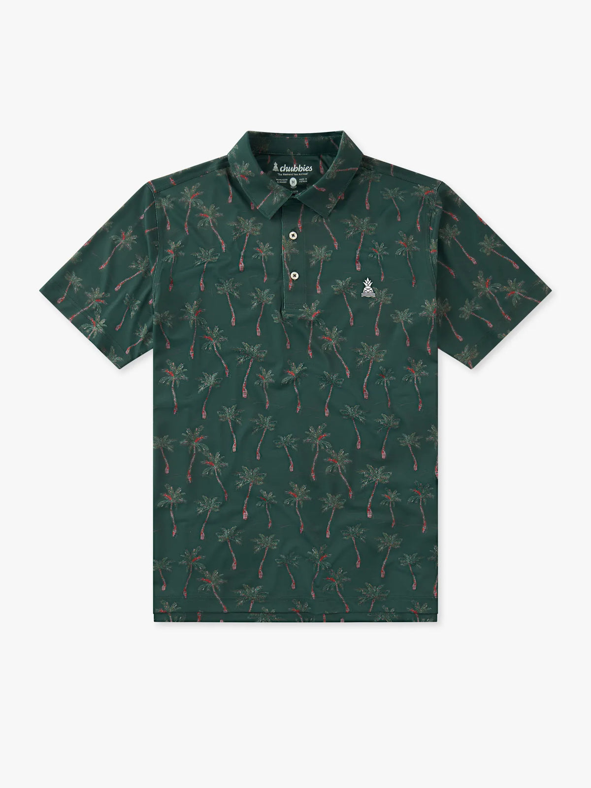 The Brushstroke Palm- Green (Range Polo)