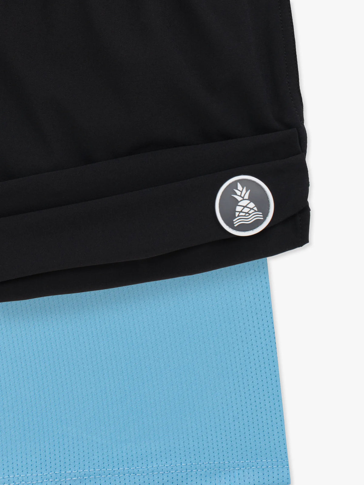 The Capes 4" (Classic Lined Swim Trunk) - blue liner