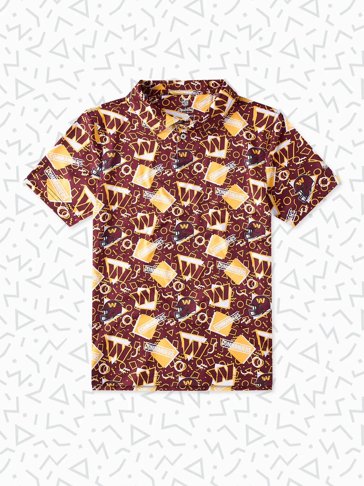 The Commanders Game Day Fit (Boys Performance Polo)