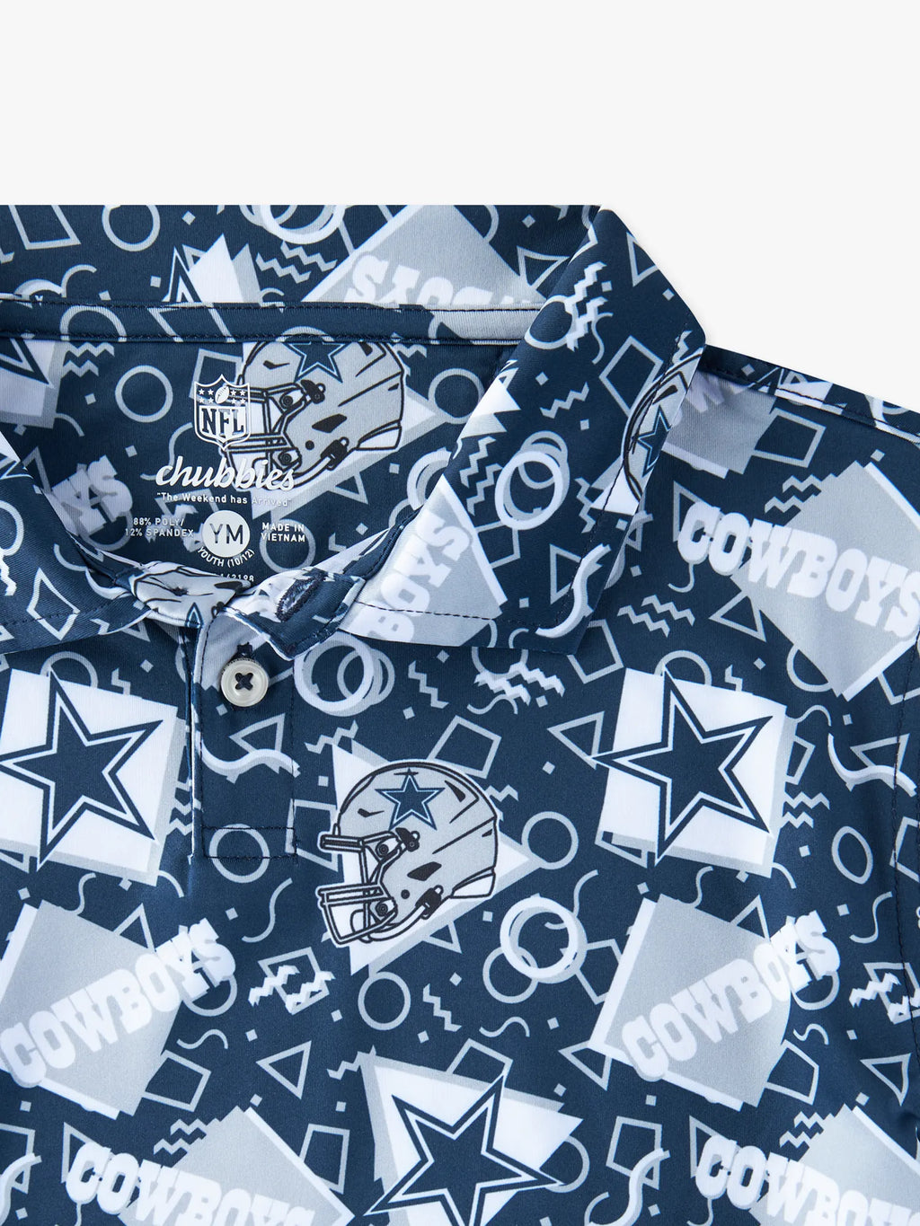 The Cowboys Game Day Fit (Boys Performance Polo)