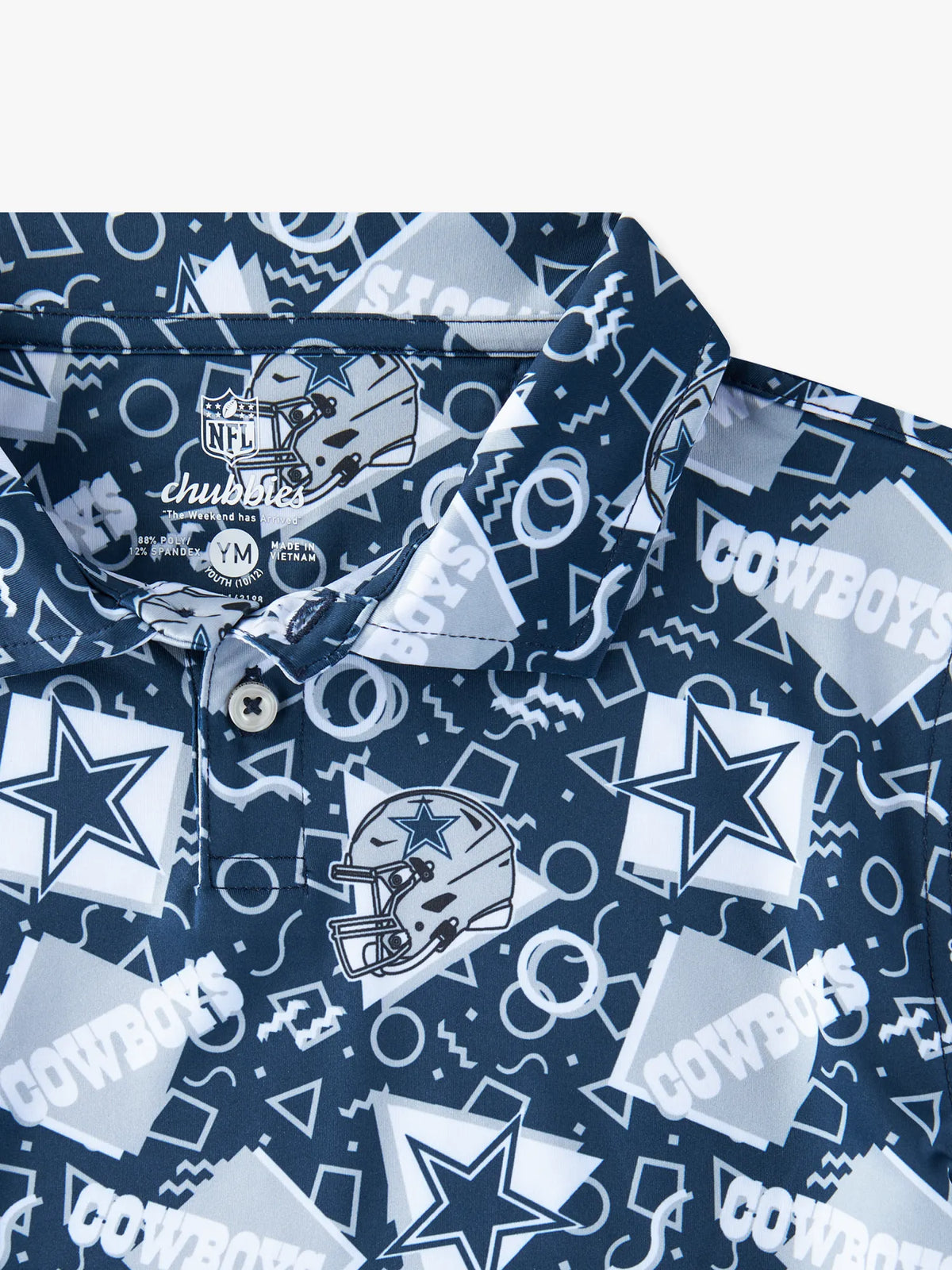 The Cowboys Game Day Fit (Boys Performance Polo)
