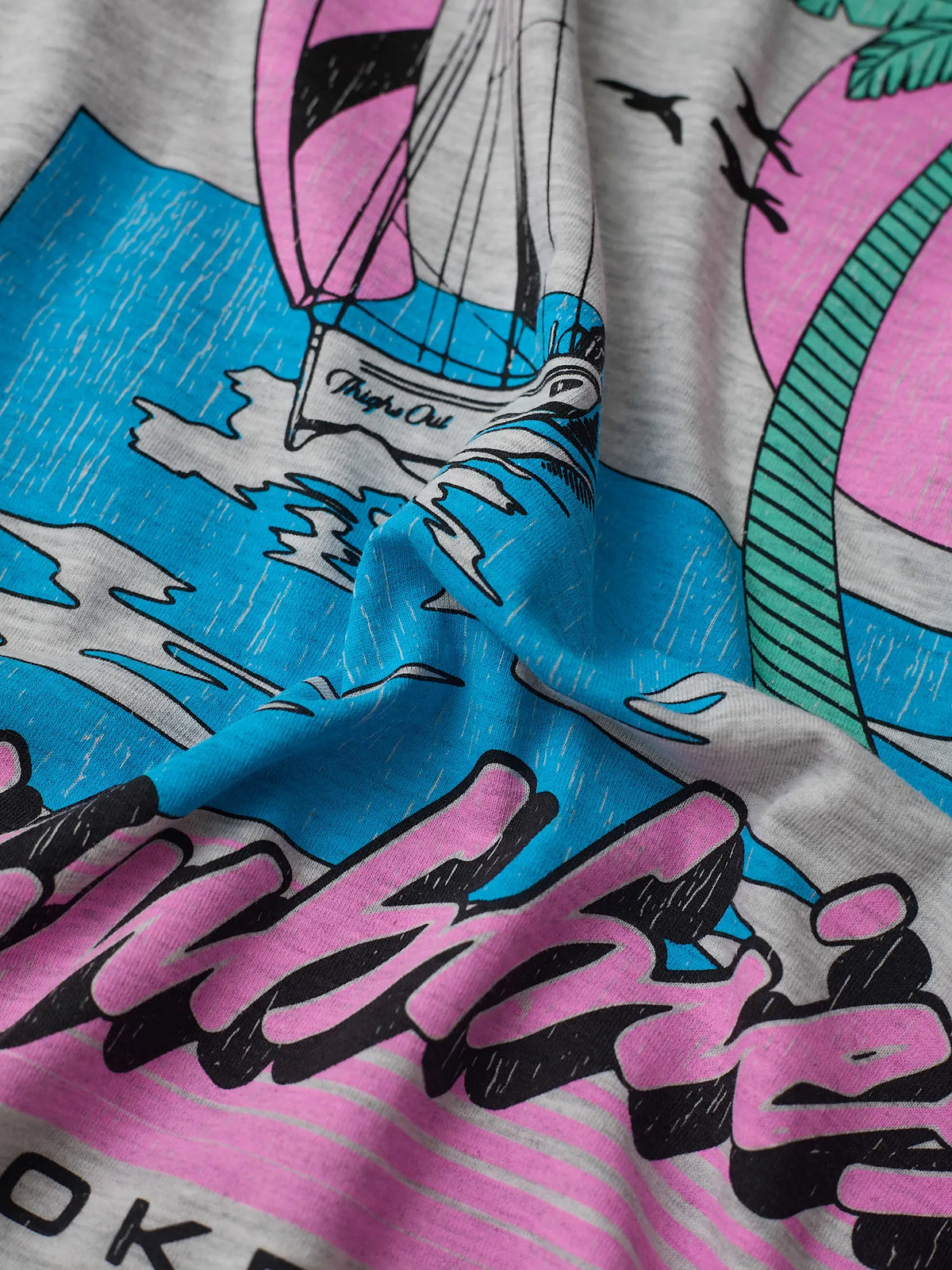 The Crooked Palms (Non Pocket Graphic T-Shirt)
