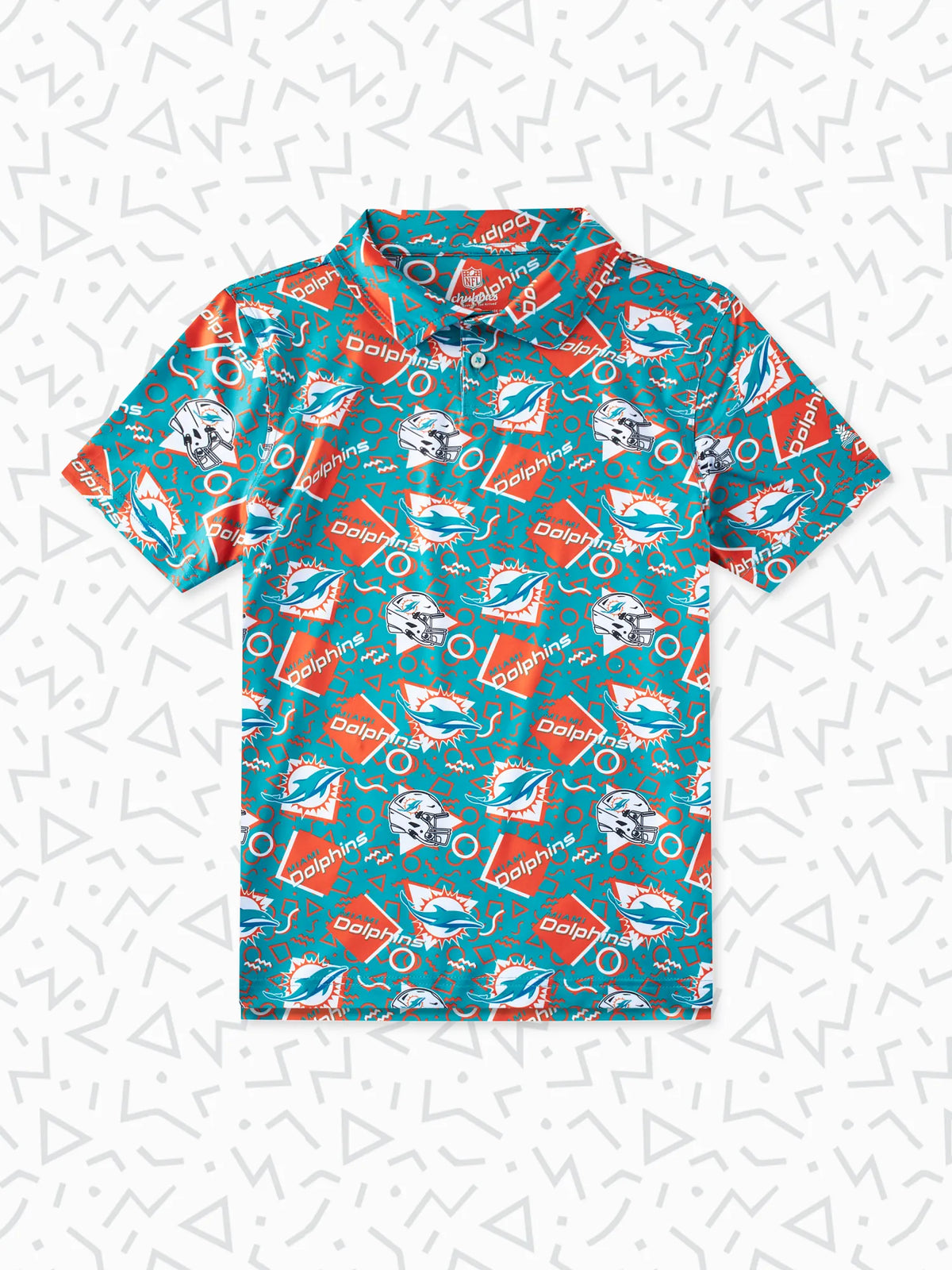 The Dolphins Game Day Fit (Boys Performance Polo)