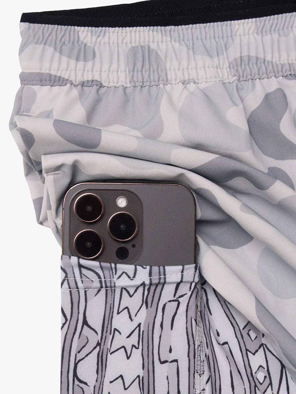 The Duck & Cover (Boys Ultimate Training Short)- Gray