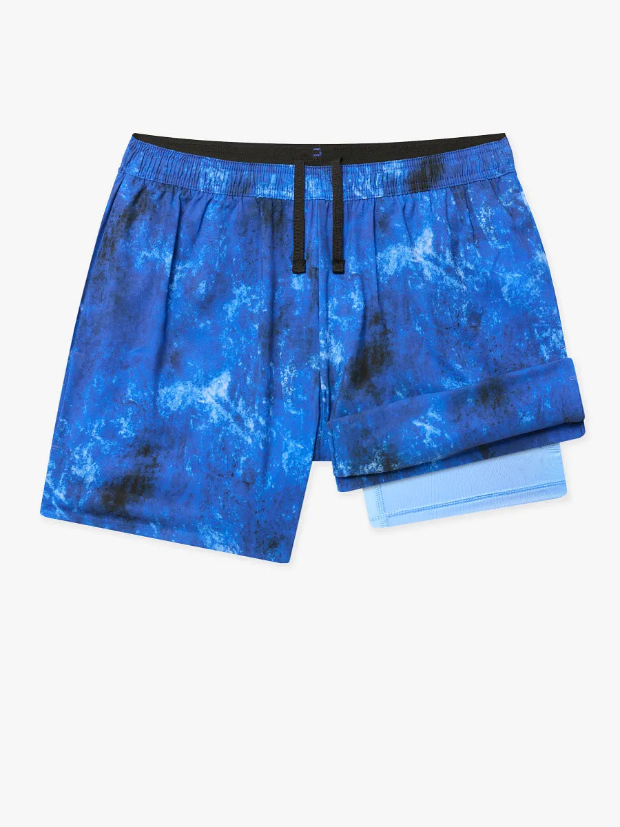 The Elements 5.5" (Ultimate Training Short with Hidden Liner)- Blue