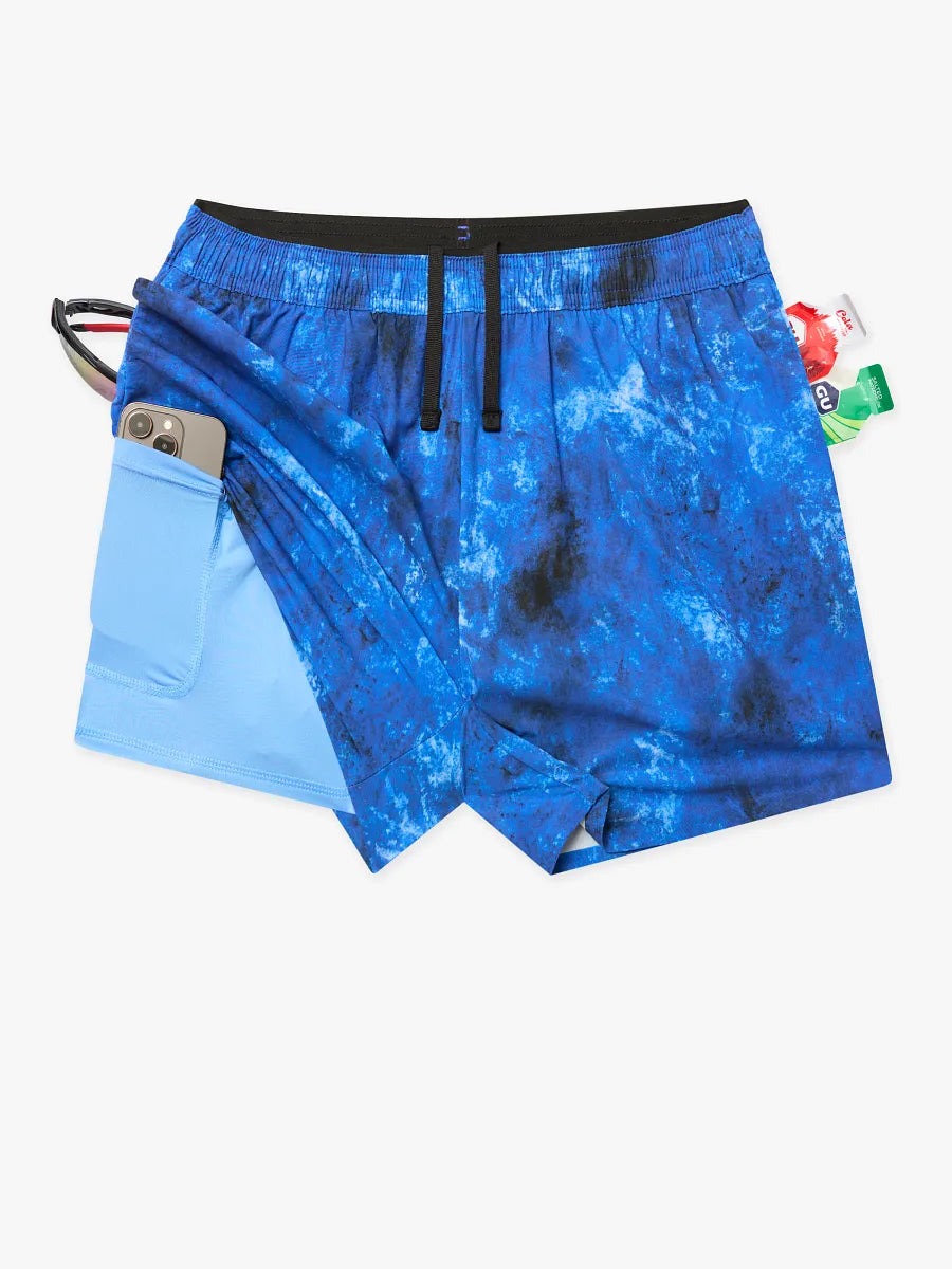 The Elements 5.5" (Ultimate Training Short with Hidden Liner)- Blue