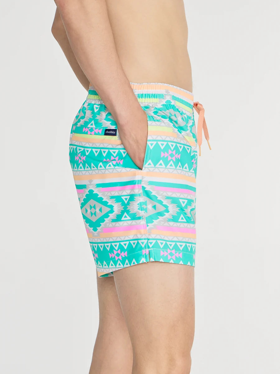 The En Fuegos 5.5"   (Classic Swim Trunk)