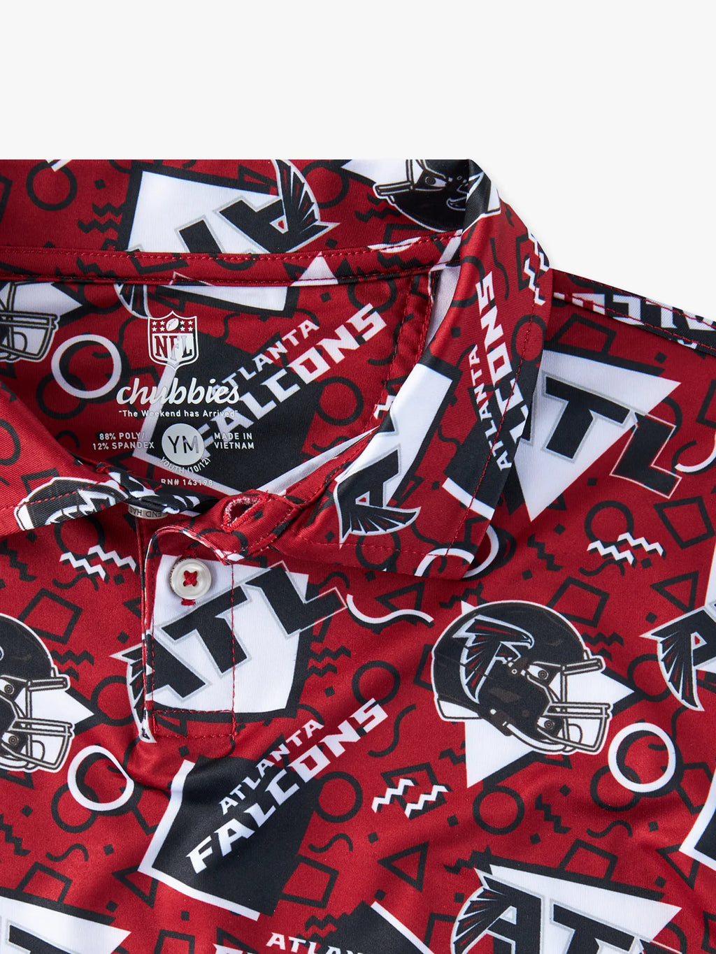 The Falcons Game Day Fit (Boys Performance Polo)