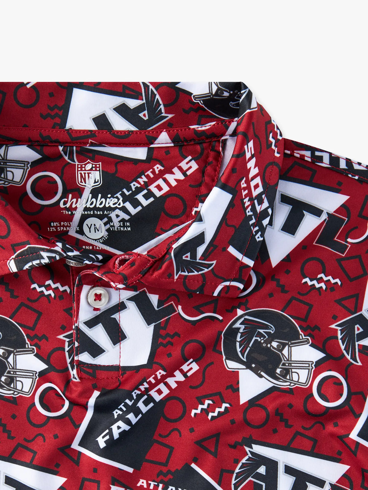 The Falcons Game Day Fit (Boys Performance Polo)