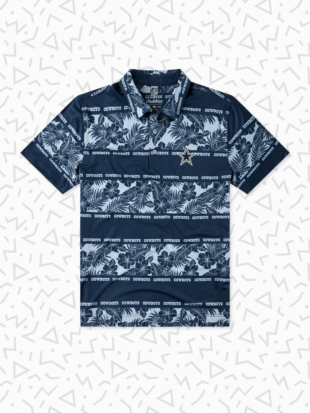 The First Down Floral (Performance Polo)