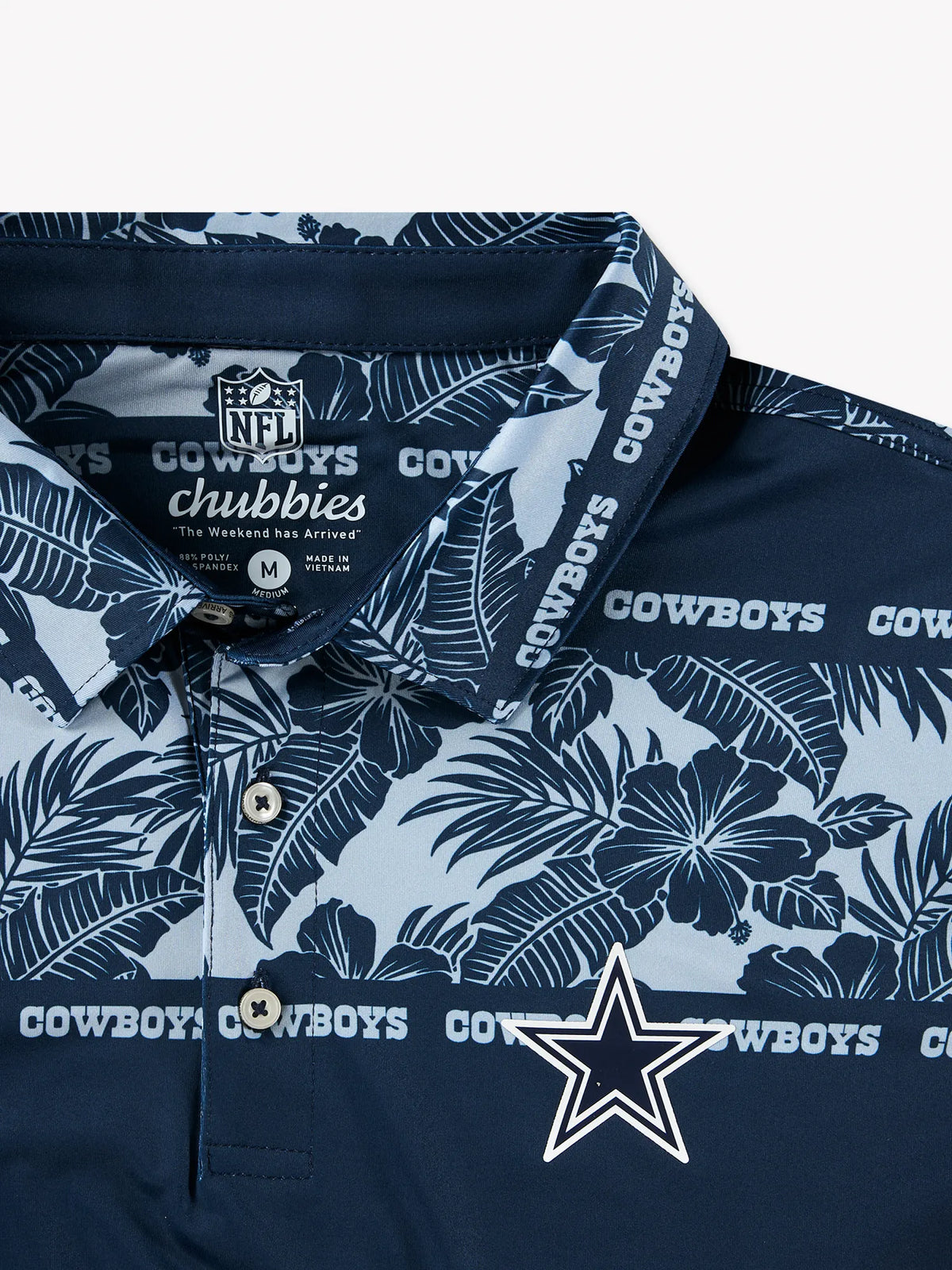 The First Down Floral (Performance Polo)