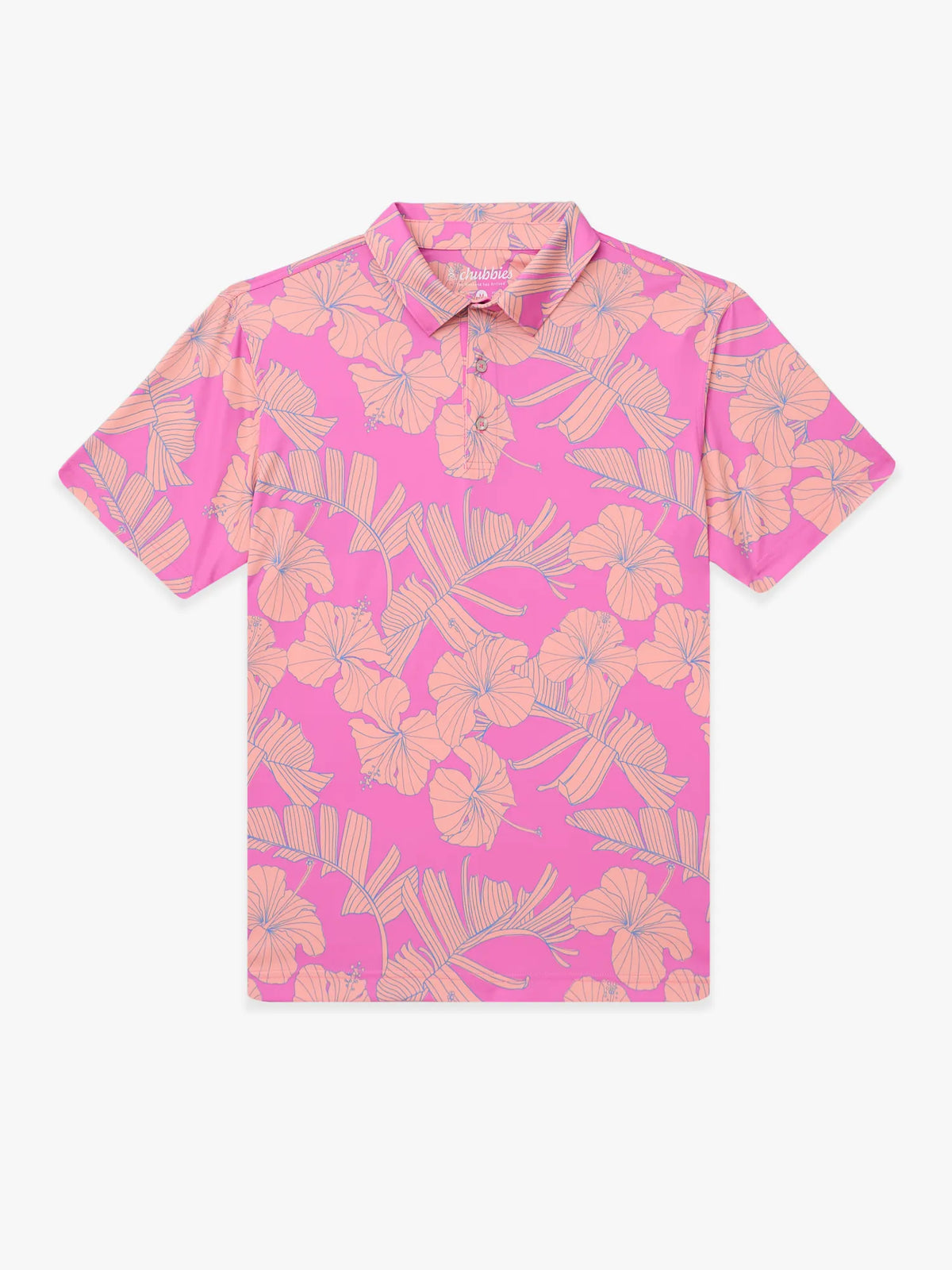 The Flamingo Flora (Performance Polo)