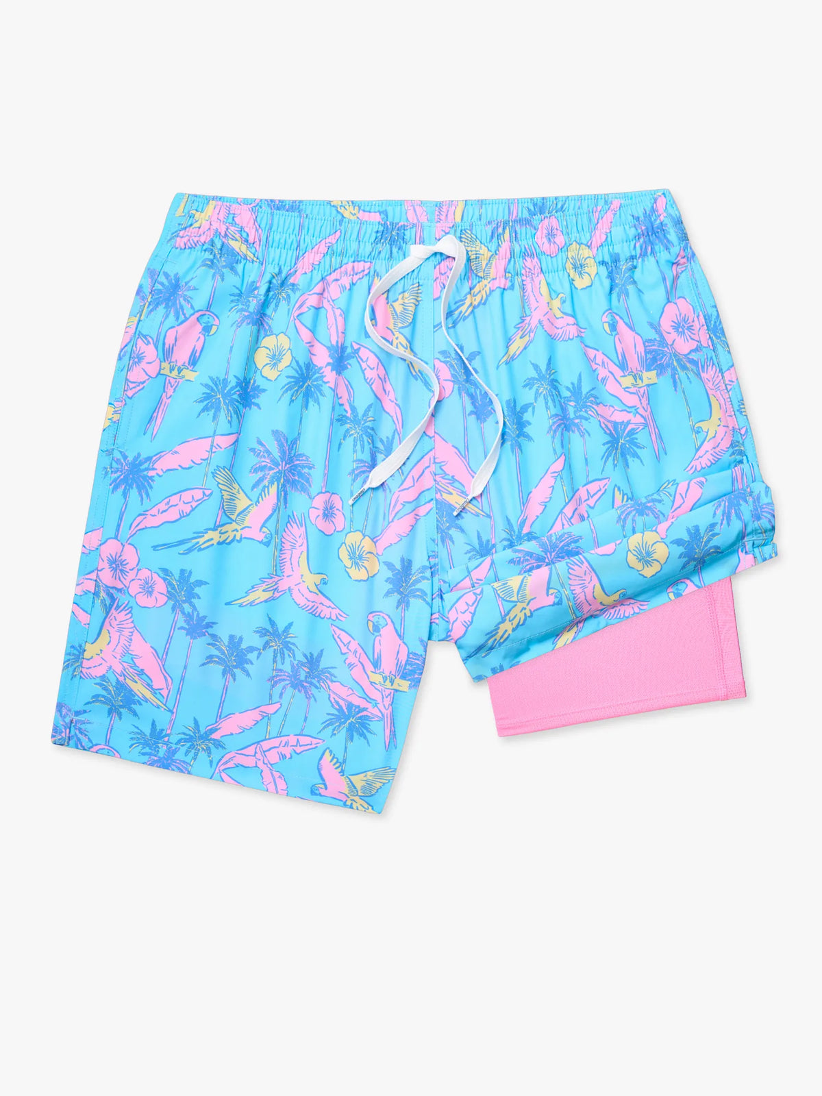 The Flock Parties 7" (Classic Lined Swim Trunk)