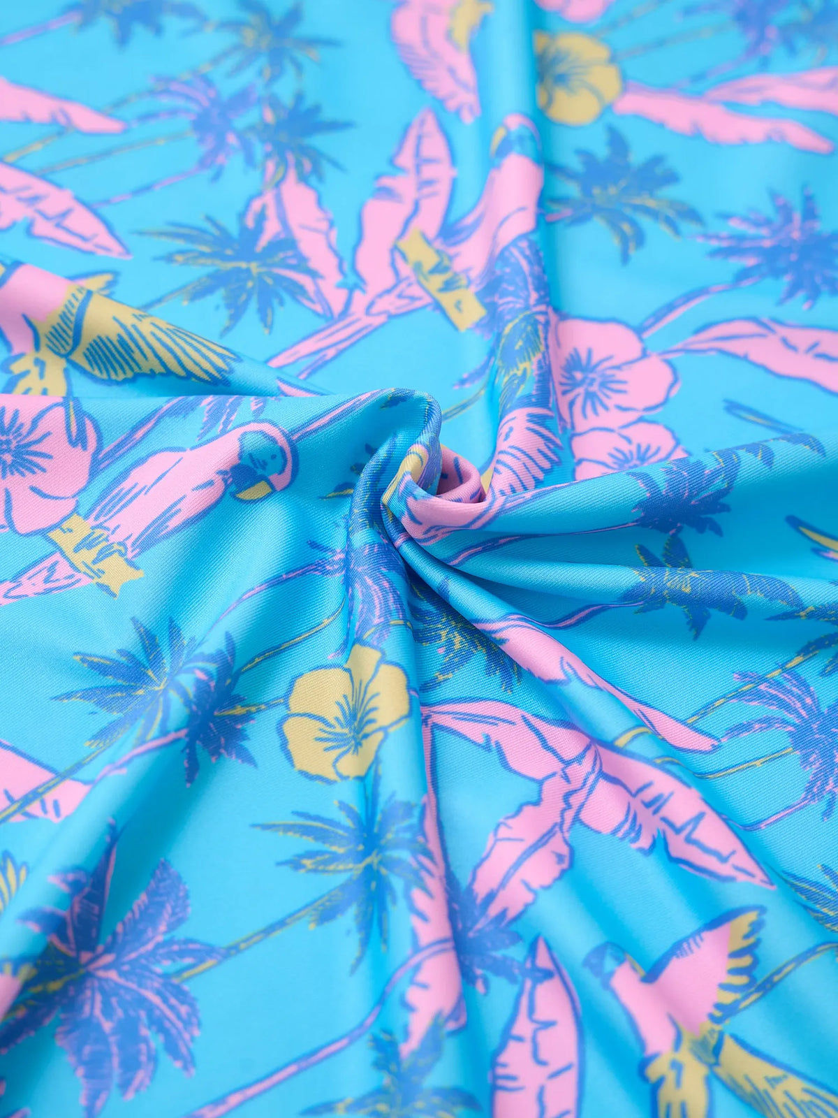 The Flock Party (Boys Performance Polo)- Turquoise