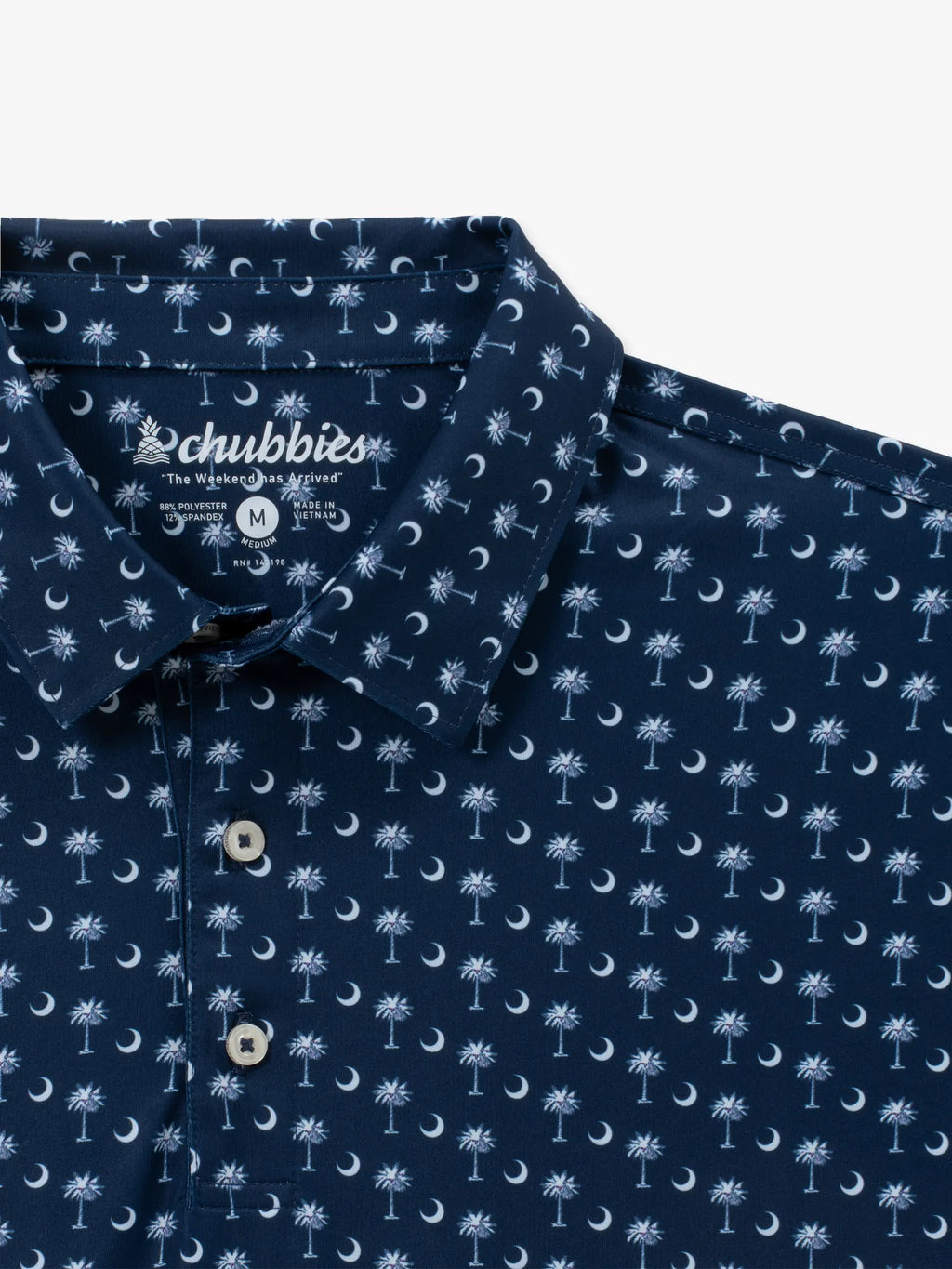 The Goodnight Palmetto Moon (Performance Polo)