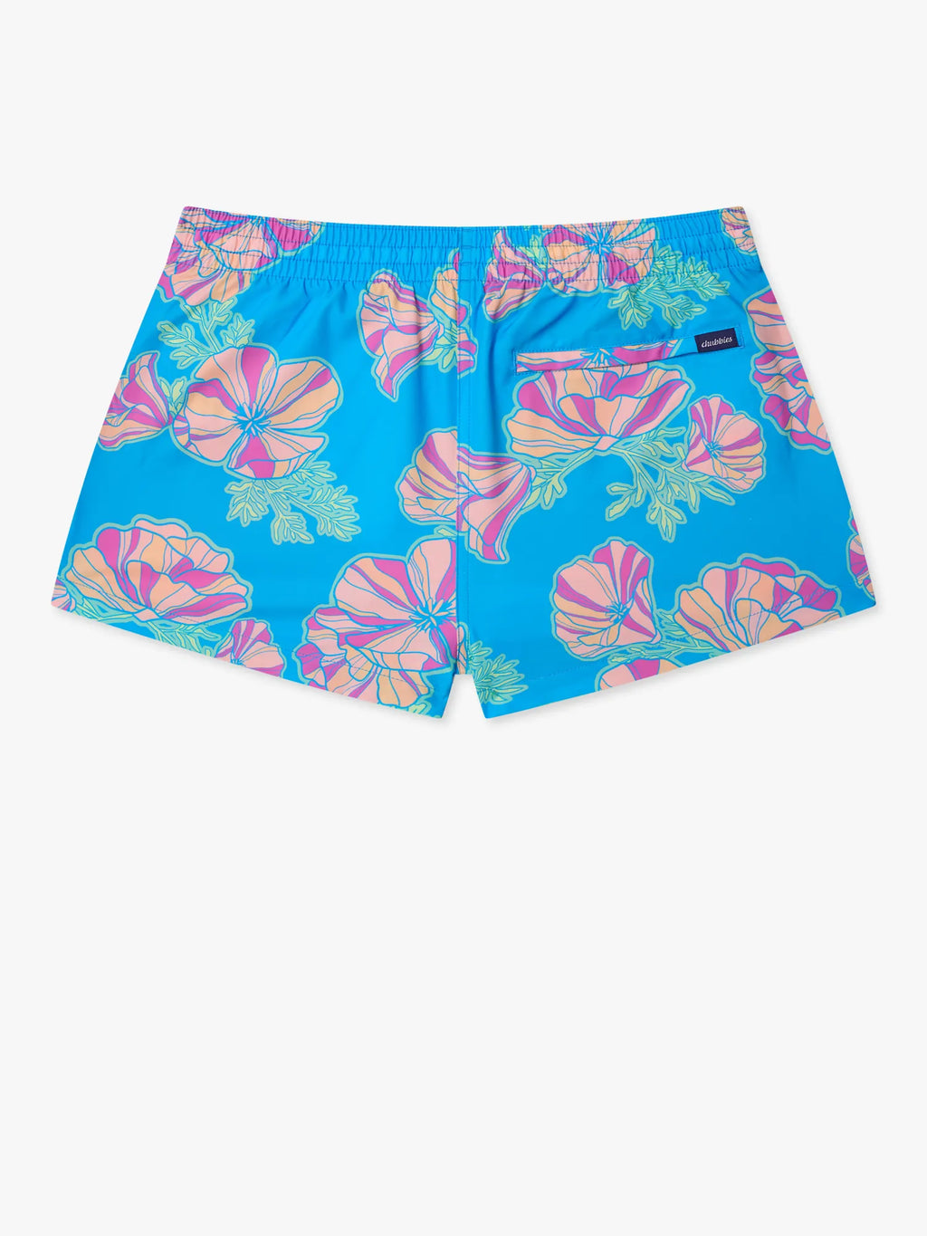 The Great Grand Poppy 2" (Classic Lined Swim Trunk)- Blue