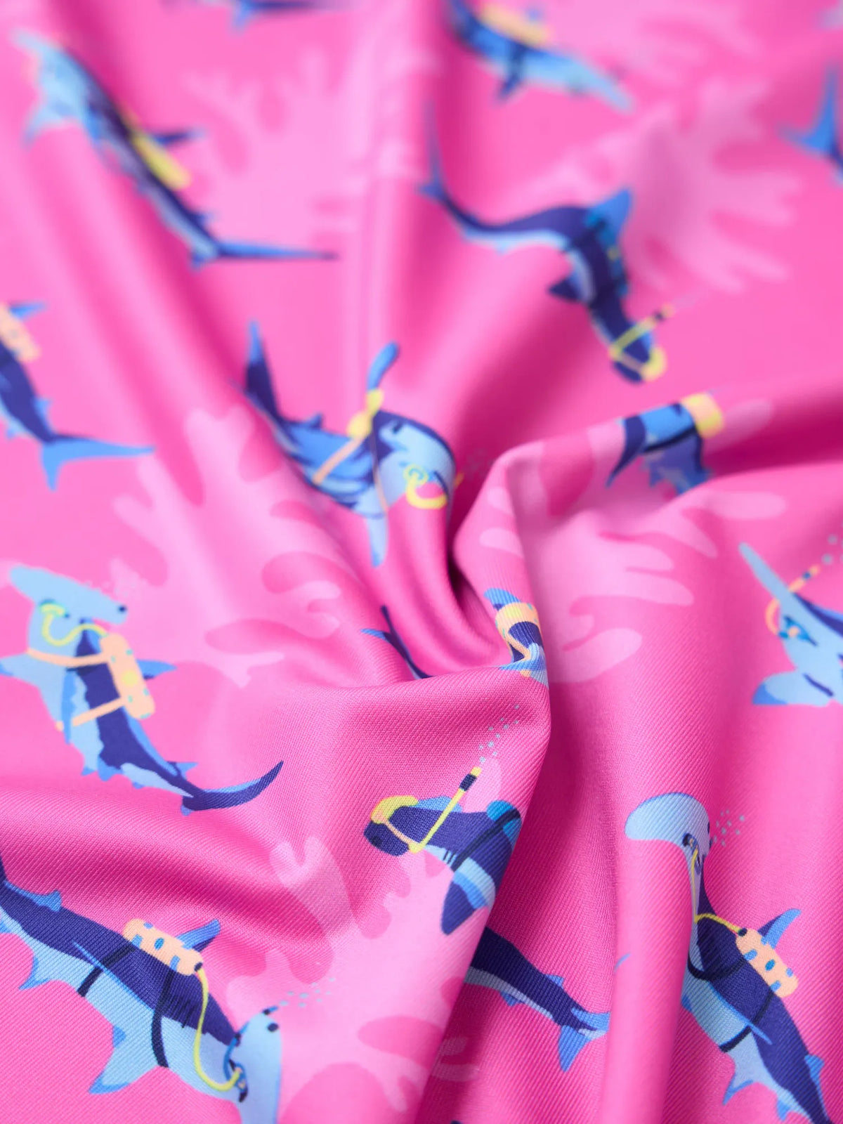 The Great Pink Shark (Boys Performance Polo)
