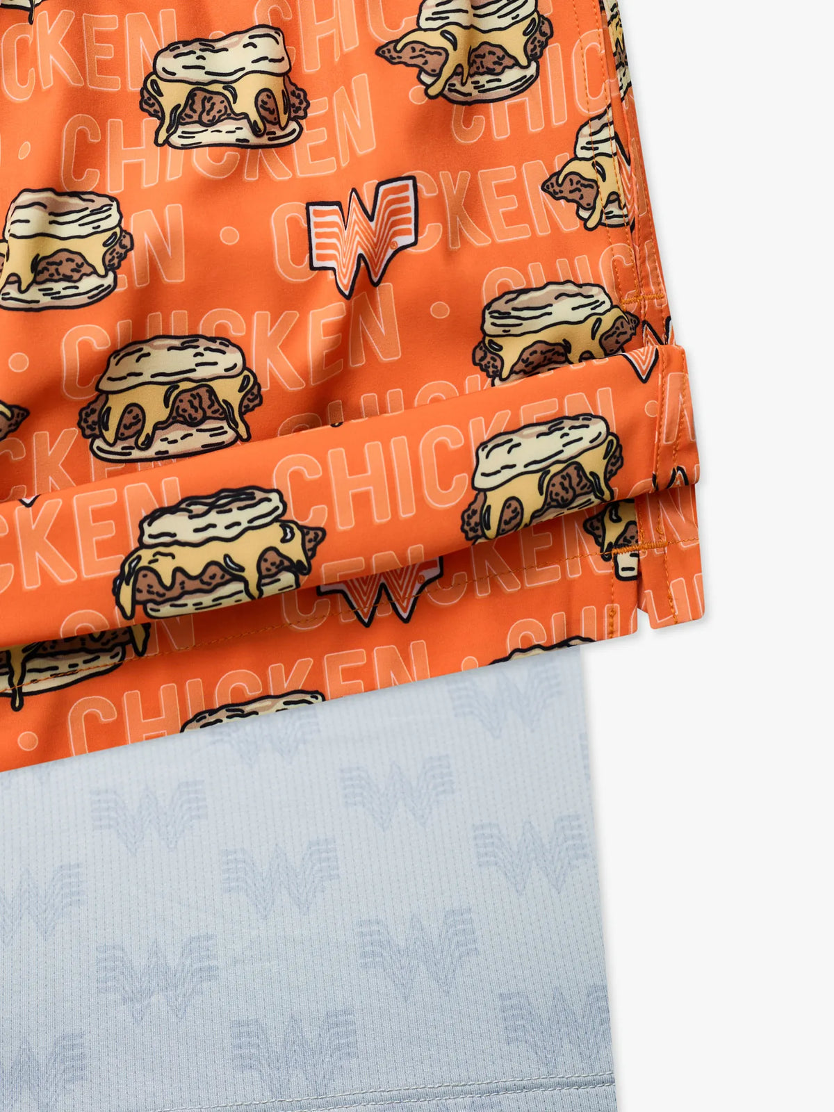 The Honey Butter Chicken Biscuit 5.5" (Classic Lined Swim) - Orange