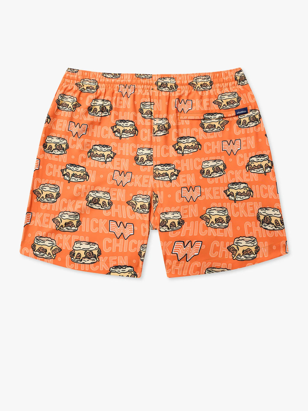 The Honey Butter Chicken Biscuit 5.5" (Classic Lined Swim) - Orange