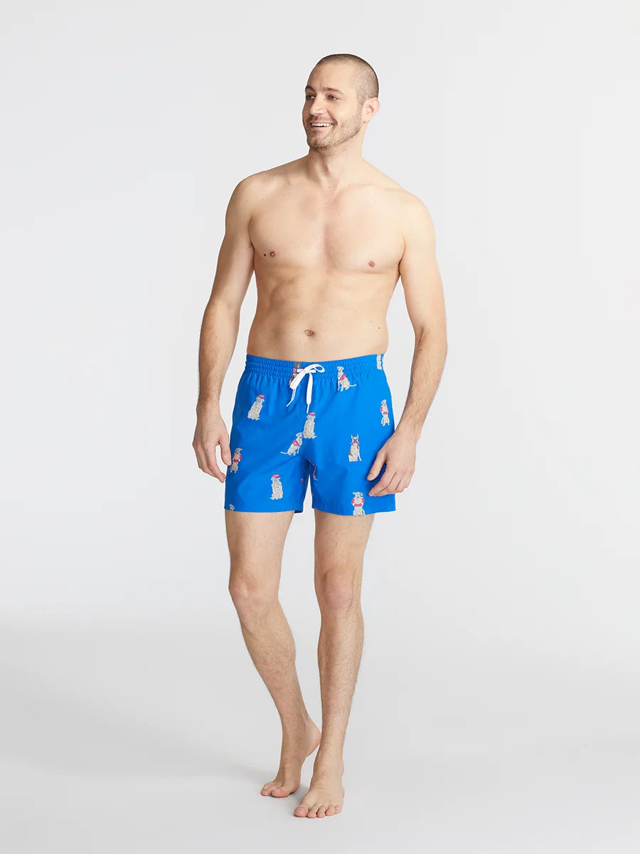 The I Let The Dogs Outs 5.5" (Classic Swim Trunk)