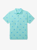 The I Feel It In My Bones (Performance Polo)- Green