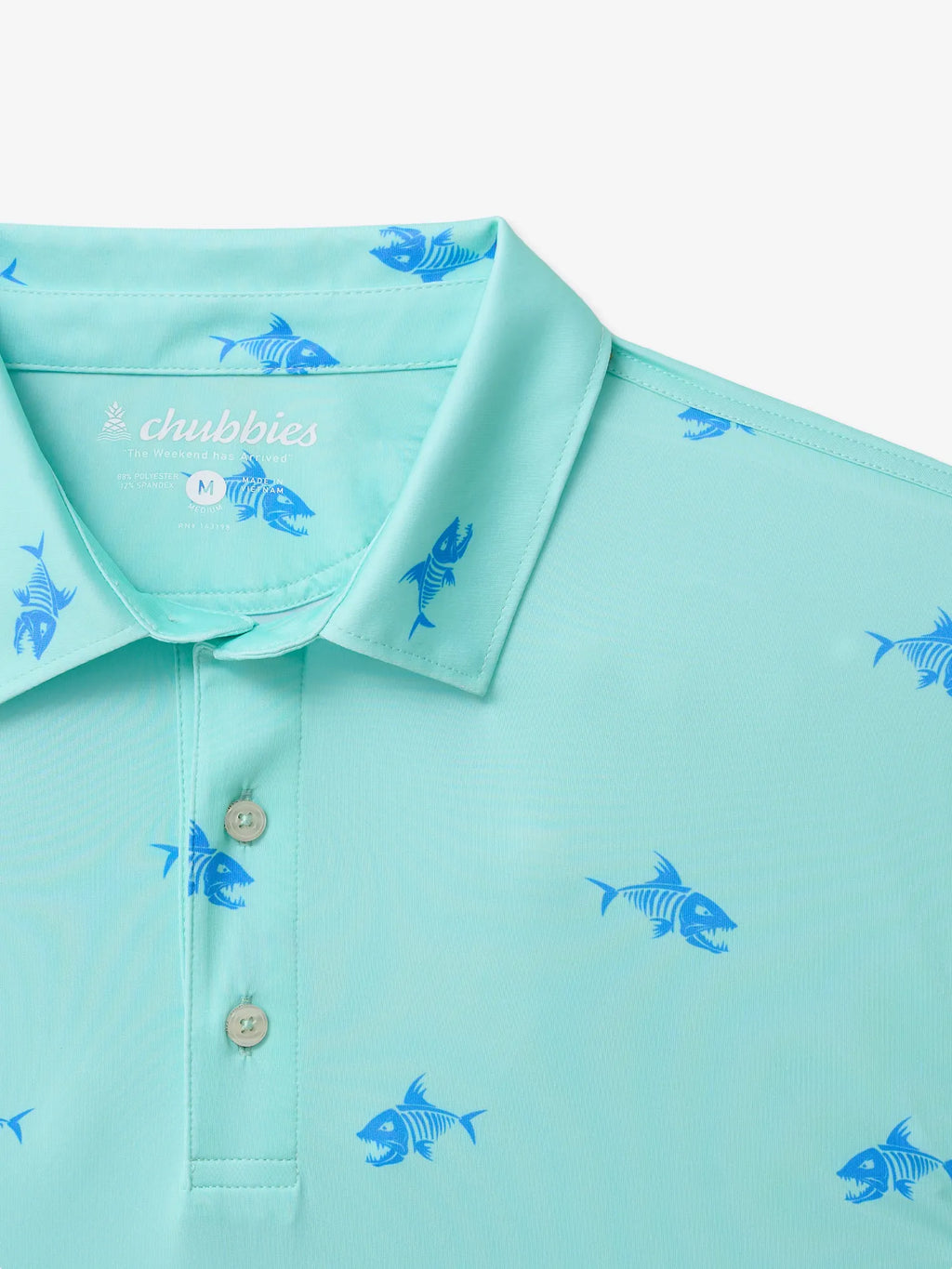 The I Feel It In My Bones (Performance Polo)- Green
