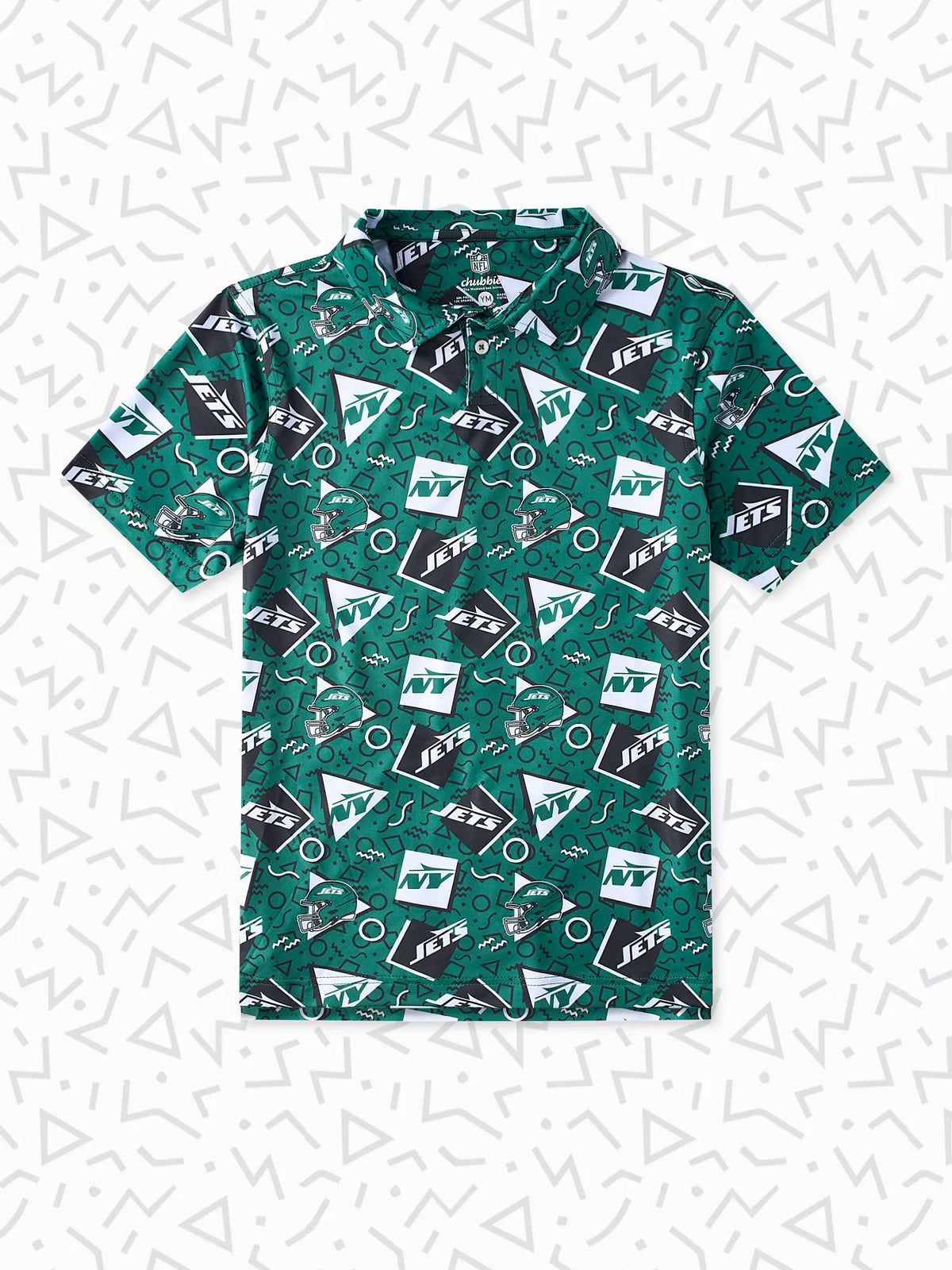 The Jets Game Day Fit (Boys Performance Polo)