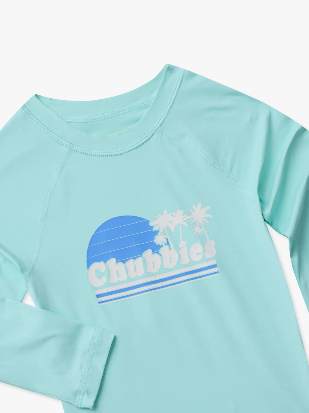 The Lil Ol' College Try (Toddler Rashguard)- Teal