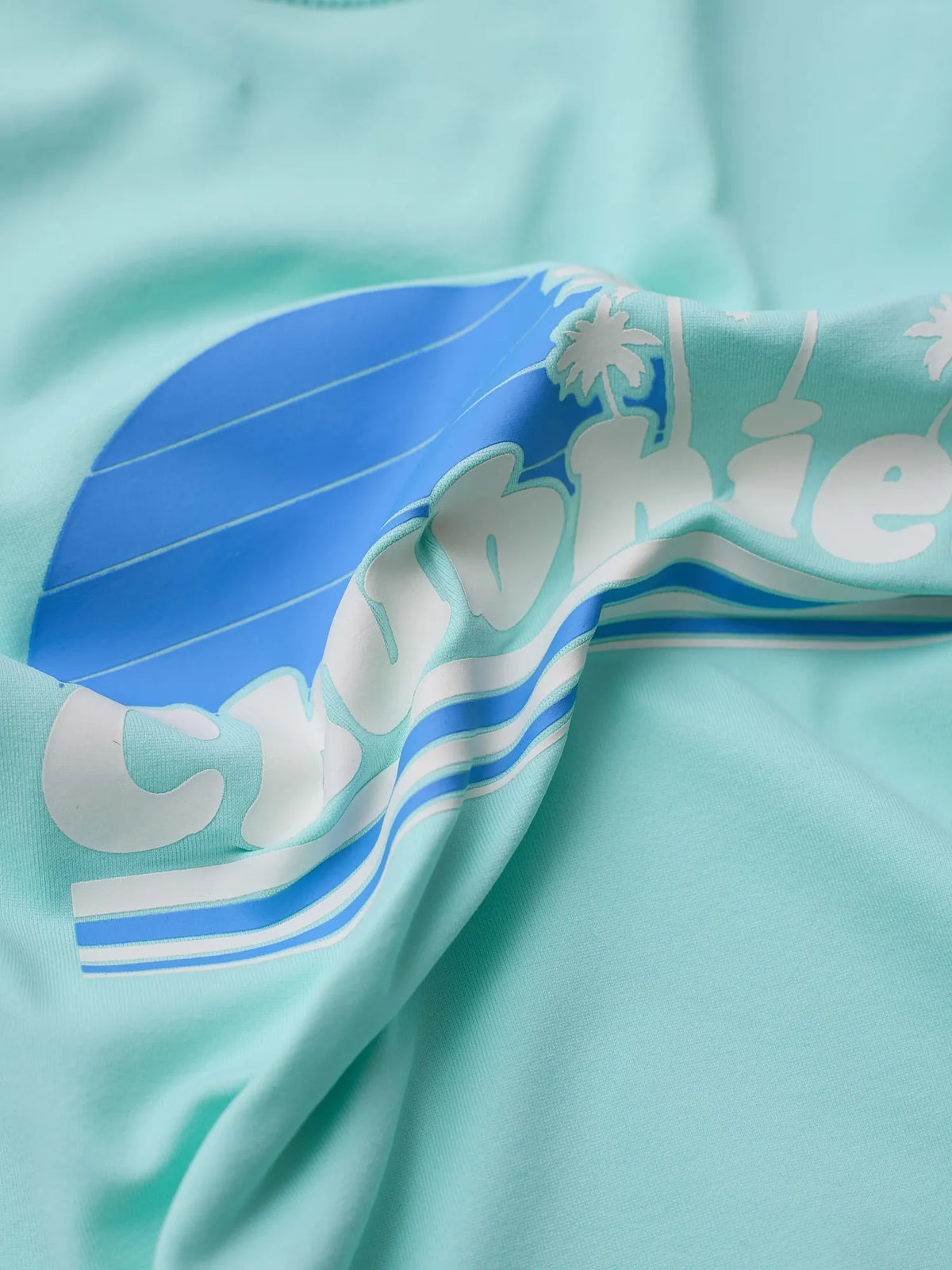 The Lil Ol' College Try (Toddler Rashguard)- Teal