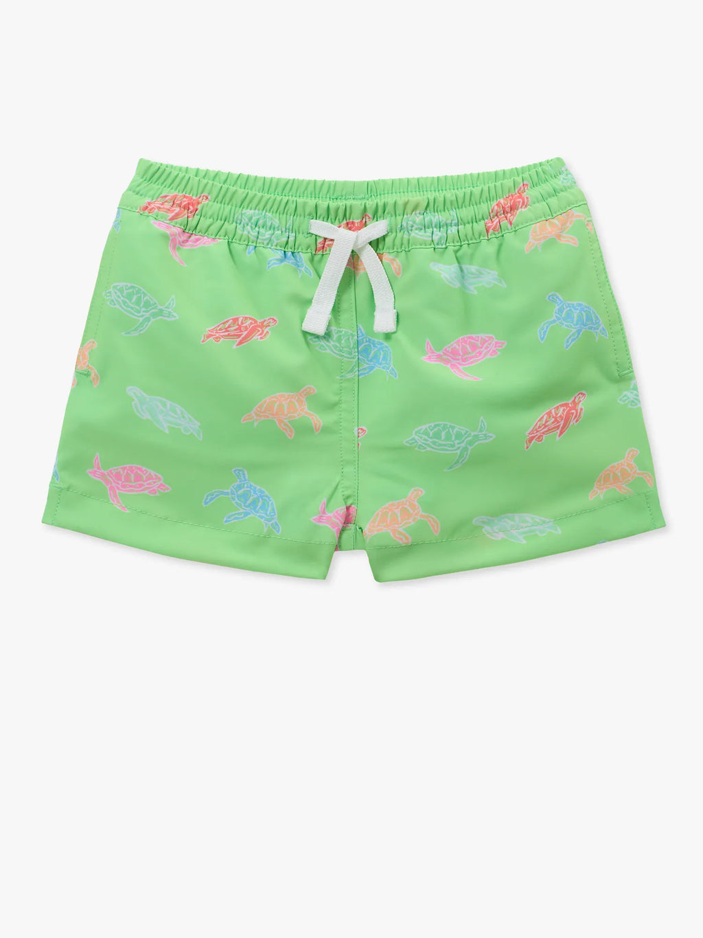 The Lil Turtally Awesomes (Toddler Swim Trunk)- Green