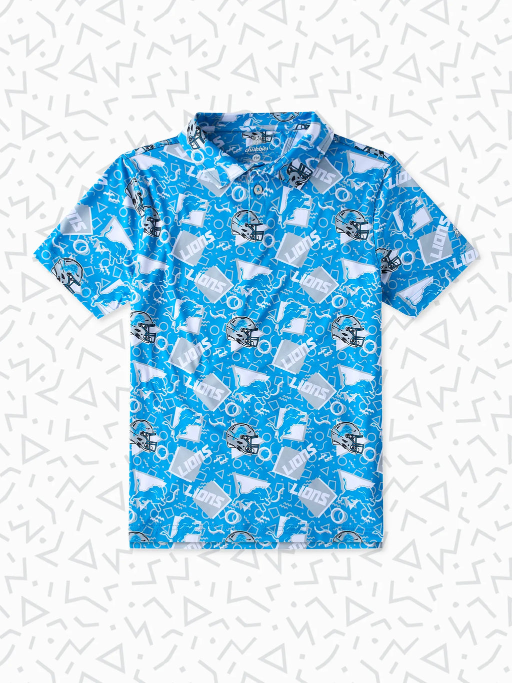 The Lions Game Day Fit (Boys Performance Polo)