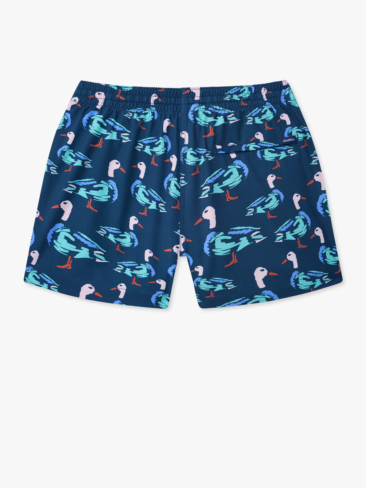 The Mallards are The Moments 4" (Classic Lined Swim Trunk)- Green