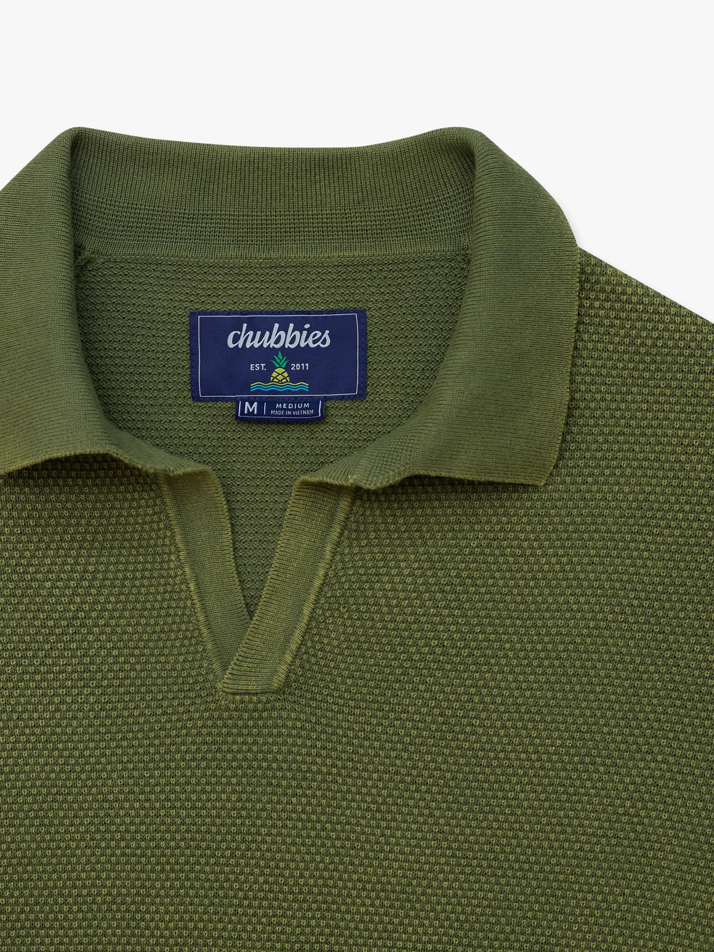 The Olive You Man (Knit Polo)