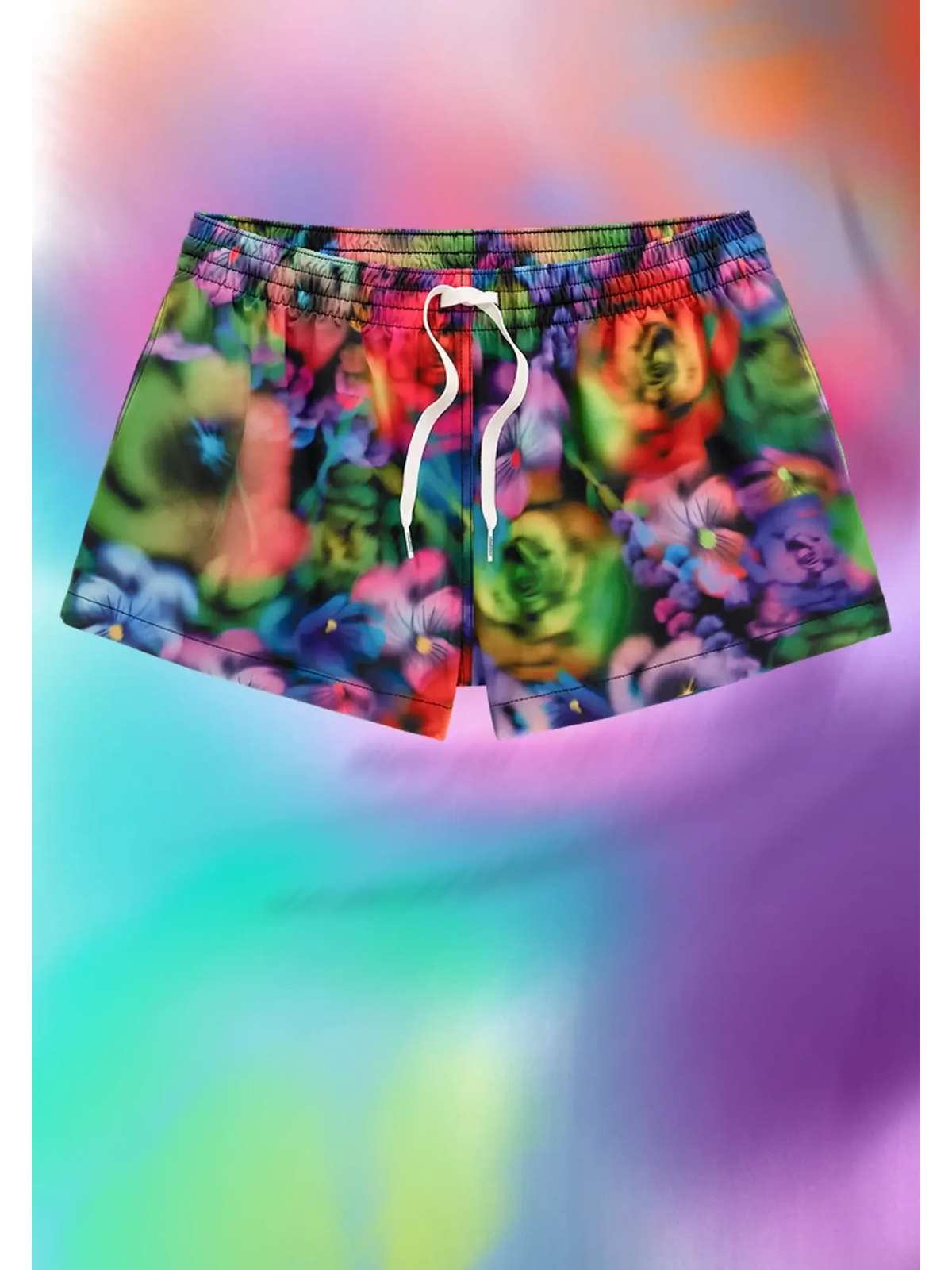 The Sonic Blooms 2" (Classic Lined Swim Trunk)