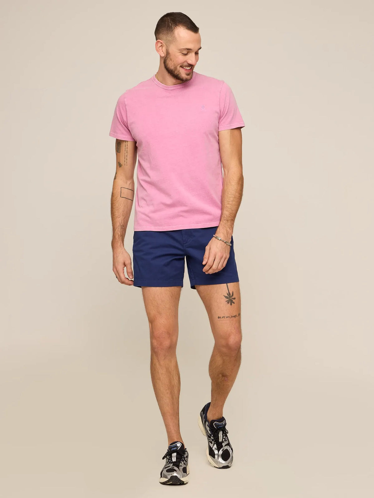 The 24/7, 365 (Essential Non Pocket T-Shirt) - Rustic Blush