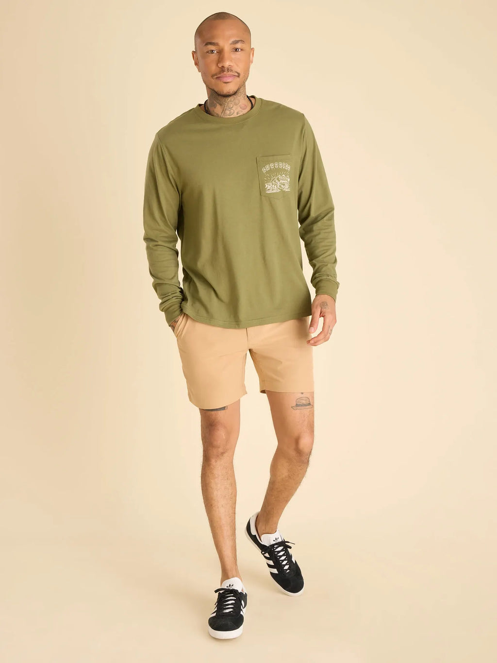 The All About Almonds 6" (Everywear Performance Short)