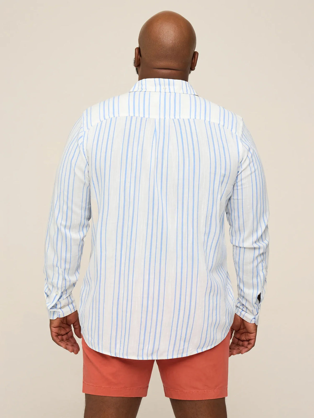 The Barnwood (LS Resort Weave Friday Shirt)- White