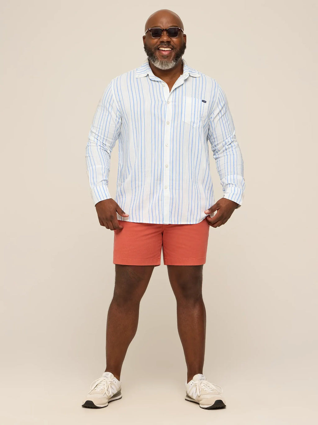 The Barnwood (LS Resort Weave Friday Shirt)- White