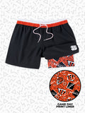 The Secret Bengals 5.5" (Classic Lined Swim Trunks)