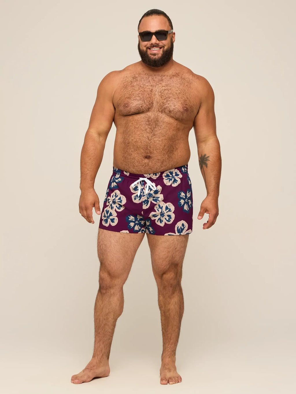 The Berry Botanicas 2"(Classic Lined Swim Trunk)