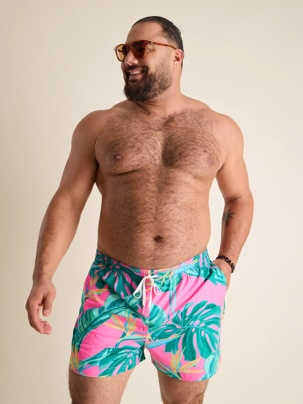 The Birds of Paradise 4" (Classic Lined Swim Trunk)