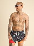 The Blizzard O' Lizards 5.5" (Classic Lined Swim Trunk)