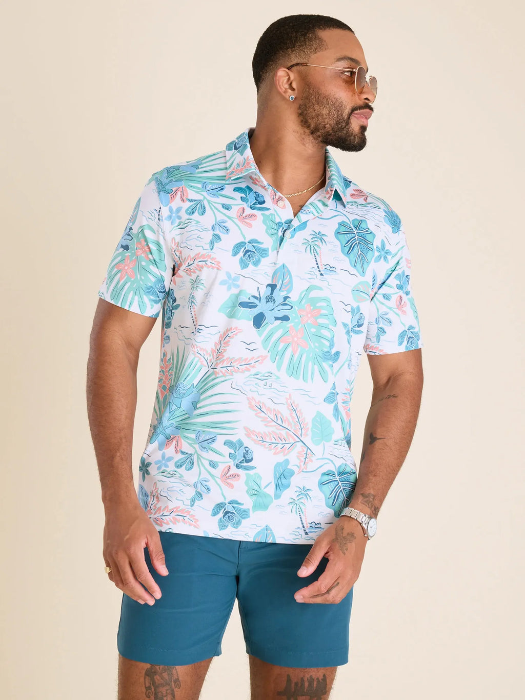 The Brush and Shrub (Performance Polo)