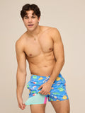 The Cannonball Crews 4" (Classic Lined Swim Trunk)