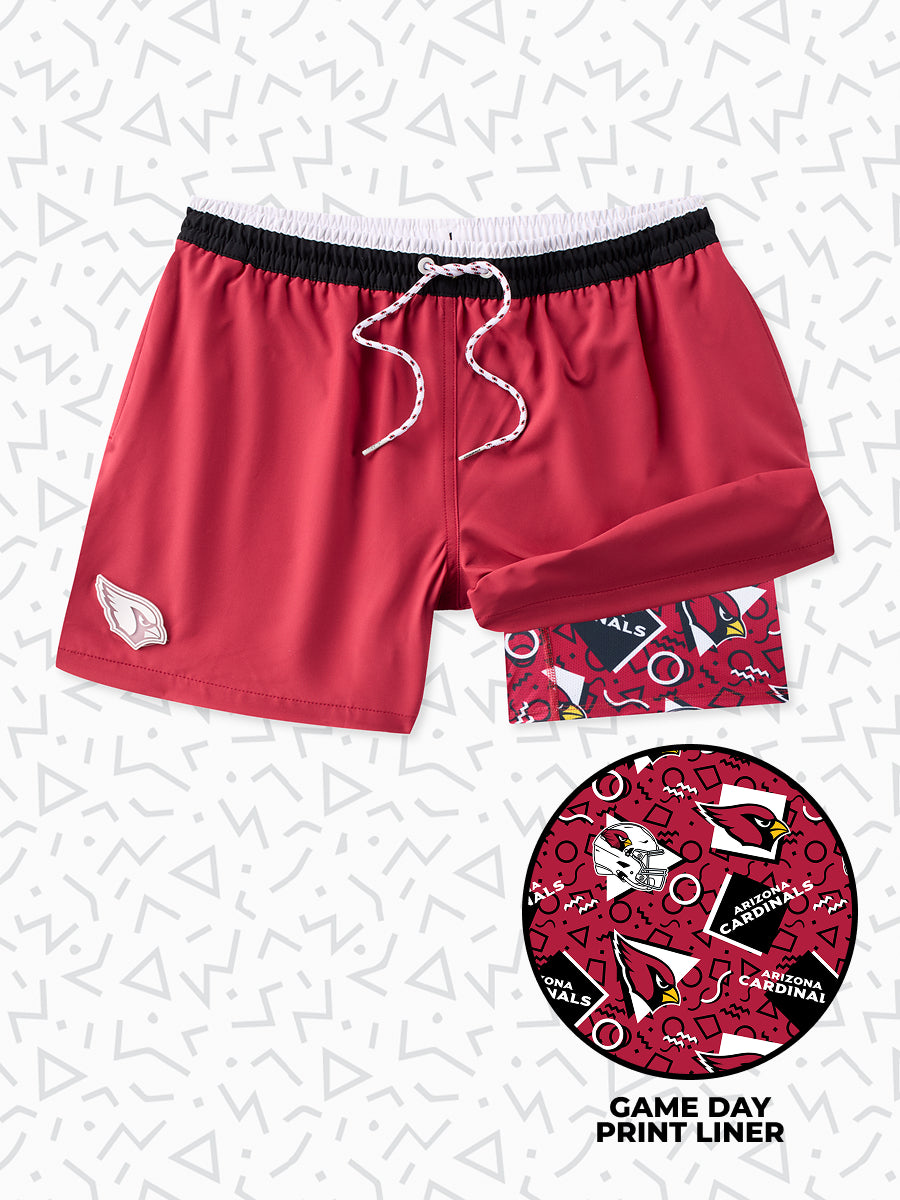 The Secret Cardinals 5.5" (Classic Lined Swim Trunks)