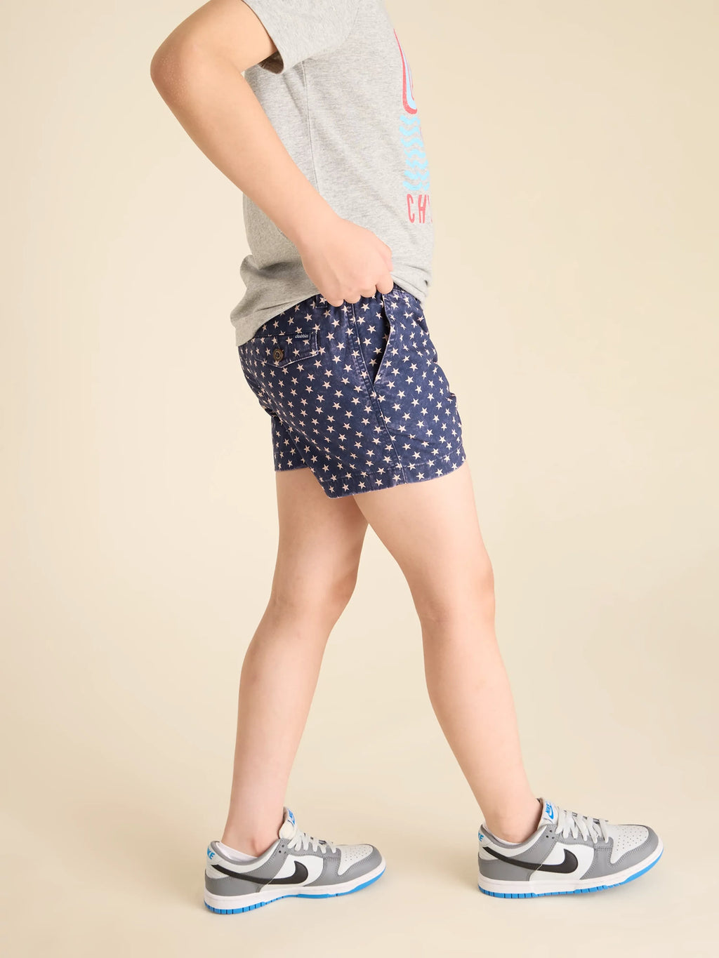 The Chubmander in Chiefs (Boys Originals Shorties)